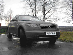 Infiniti FX: безупречный стиль и передовые технологии