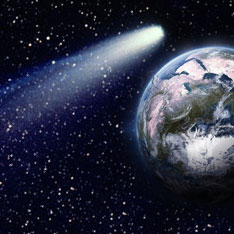 К Земле приближается непредсказуемая комета