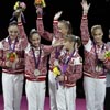 Гимнастки принесли России серебро