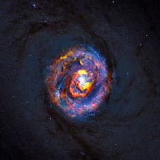 Черные дыры устроили драку за звезду