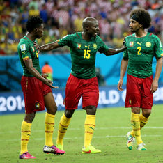 Камерунцы устроили потасовку во время матча