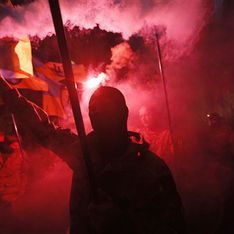 Радикалы атаковали "Запорожсталь"