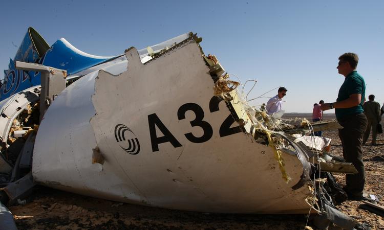 Место крушения российского самолета "Аэробус A321" в Египте. Фото: Максим Григорьев/ТАСС
