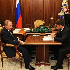 Кадыров отчитался Путину в сумерках