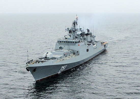 Самый новый ракетный корабль пополнил группировку ВМФ РФ в Средиземноморье