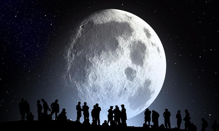 Роскосмос разрабатывает проект лунной базы