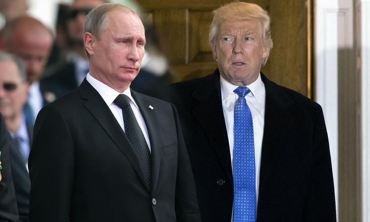 Владимир Путин и Дональд Трамп. Лидер США поделился впечатлениями после разговора с главой РФ