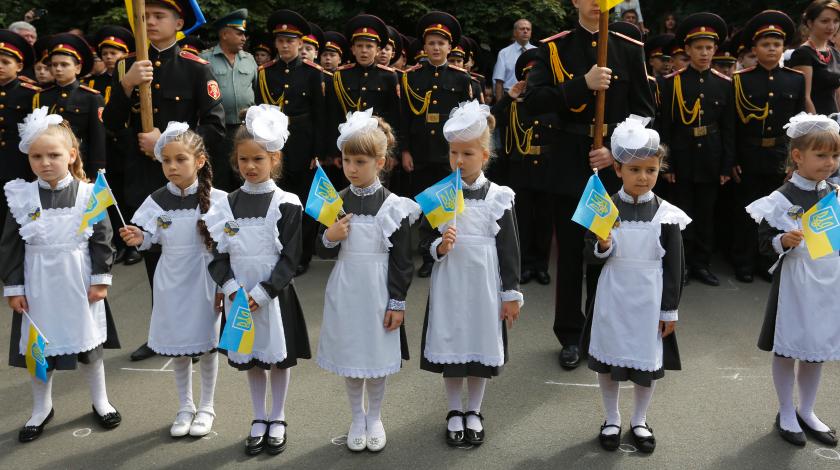 Украина выдавила русский язык из школ