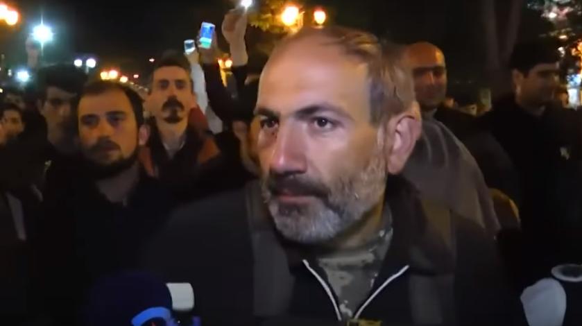 В Ереване жестко разогнали демонстрацию протеста