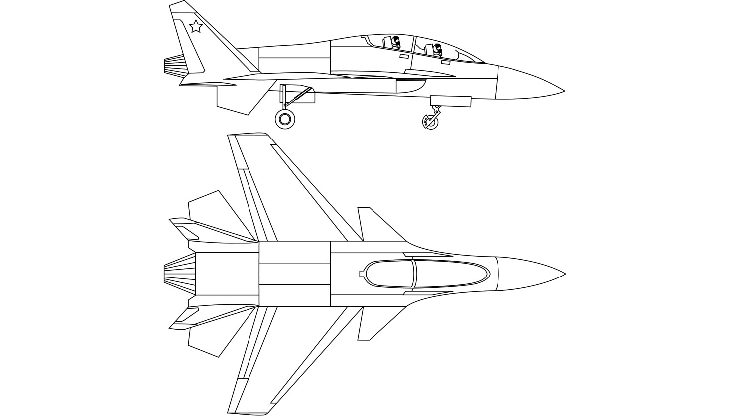 Су-54 самолет