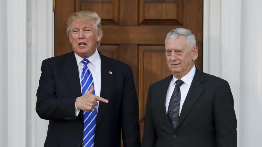 Трамп игнорирует главу Пентагона
