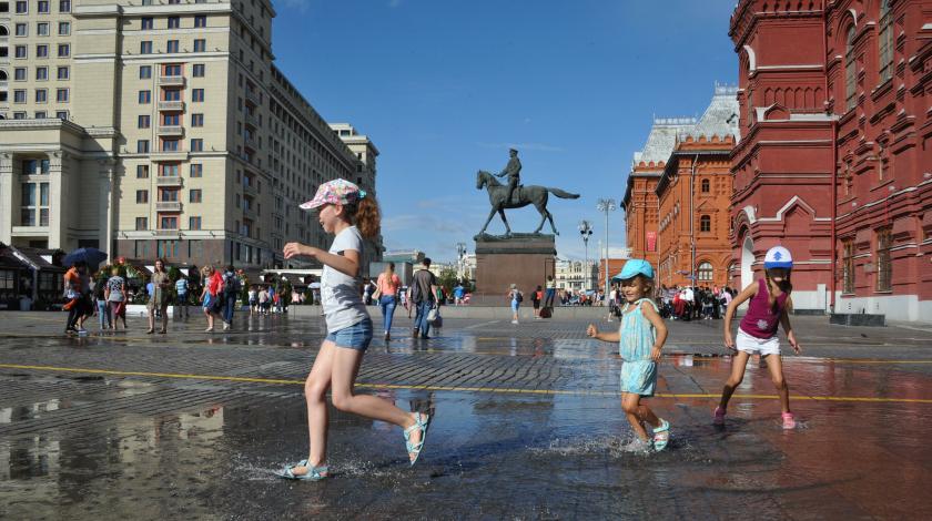 Москву захватит жаркая погода