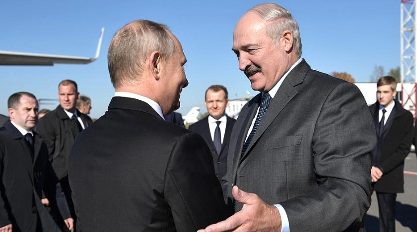Лукашенко встретился с Путиным перед уходом