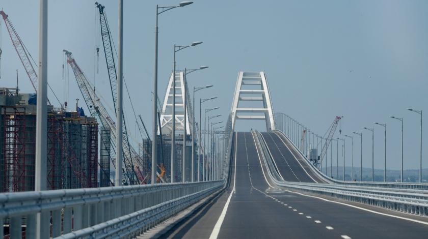 Крымский мост разморозили Крымский мост разморозили