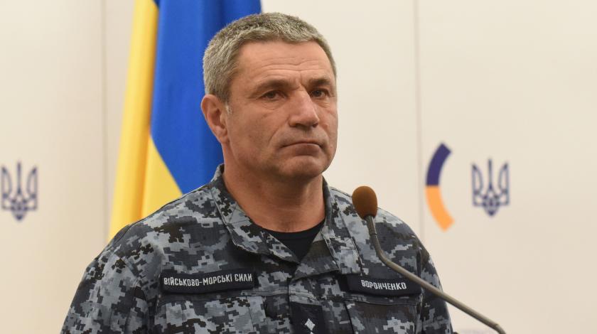 "Сердце разрывается": глава ВМС Украины решил сесть в российскую тюрьму
