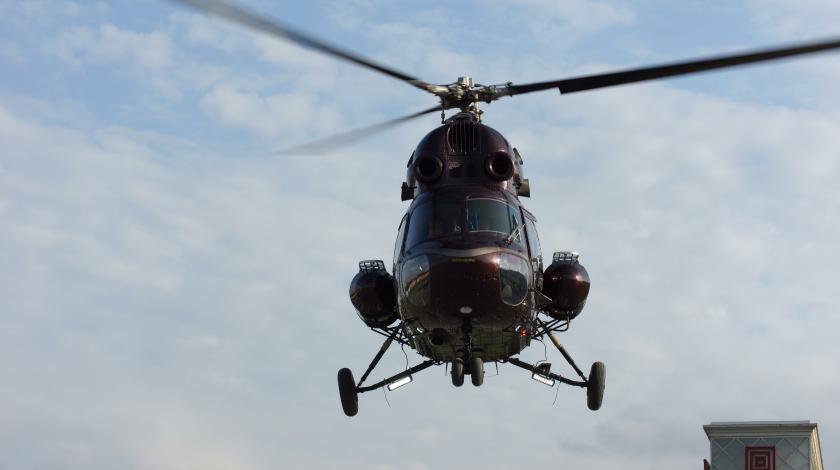 В Одинцово разбился вертолет