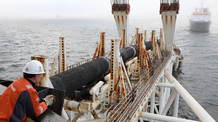"Газпром" отчитался об ударных темпах прокладки "Северного потока-2"