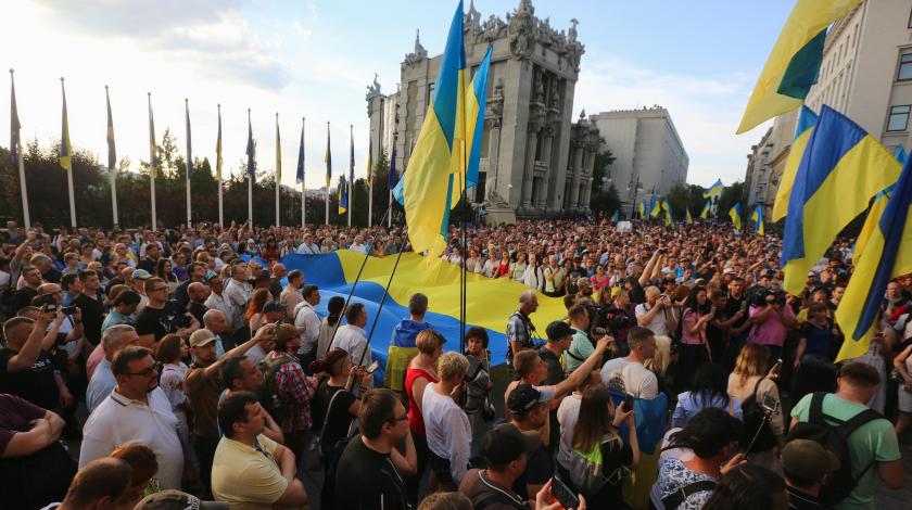 "Безмозглые бараны": на Украине оценили проголосовавших за Зеленского