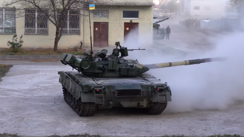 Украинский Т-80БВ удивил мастер-классом по дрифту