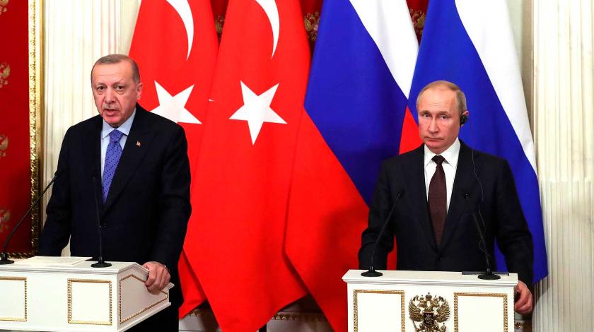 Шесть часов переговоров: Путин и Эрдоган прекратят огонь в Сирии