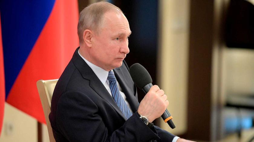 Путин в третий раз обратился к россиянам