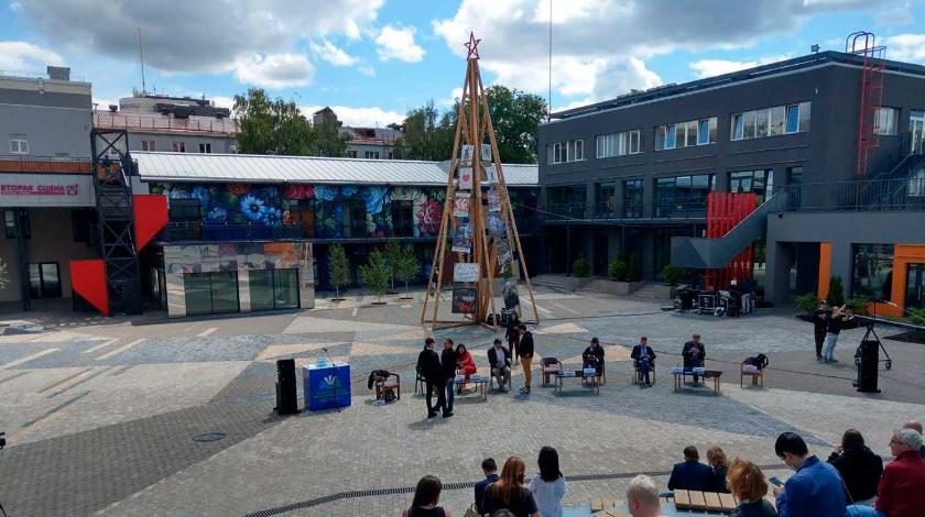 Участников Международного форума урбанистики  в Уфе покорил "Арт-КВАДРАТ"