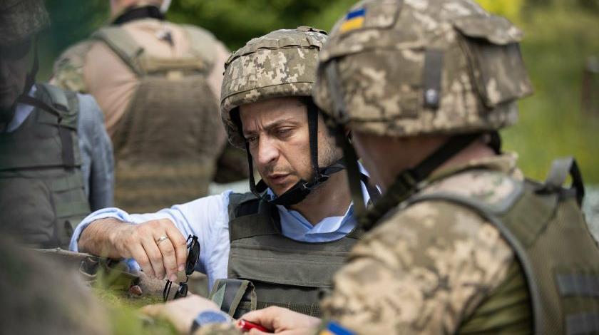 Зеленский провел ночь с военными 