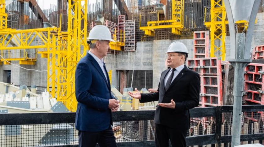 Собянин рассказал о знаковых строительных объектах 2021 года