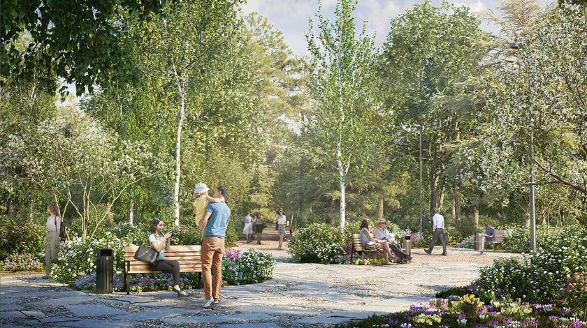 Москвичи проголосовали за проект реабилитации Щукинского парка