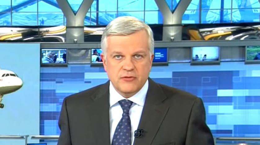 Ведущий Первого канала заплакал в эфире после новостей из Украины - видео