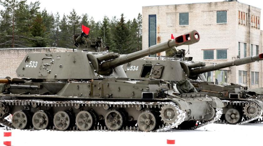 Русские "Акации" разгромили украинскую артиллерию