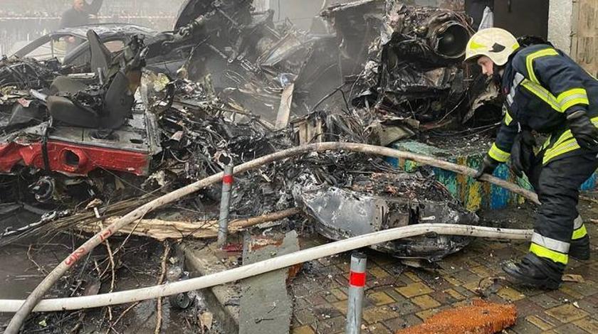 Вертолет с главой МВД Украины сбили ракетой: никто не выжил