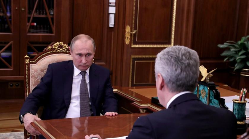 Владимир Путин поблагодарил Сергея Собянина за высокие темпы и качество развития Москвы