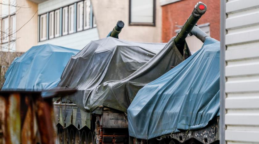 ВС РФ одним ударом разнесли десяток западных танков на Украине