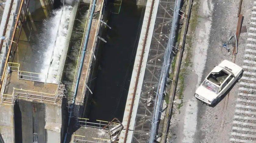 Появился кадр за неделю до подрыва Каховской ГЭС – во всем сразу обвинили Россию