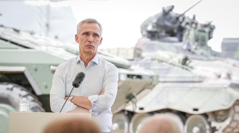 Глава НАТО оконфузился на публичном выступлении