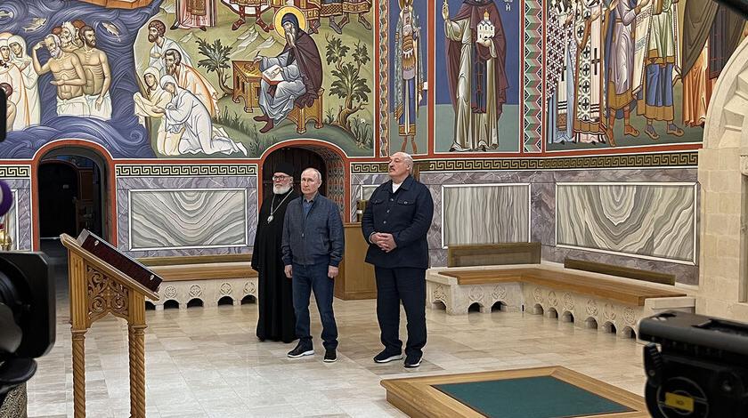 Лукашенко и Путин посетили Валлам