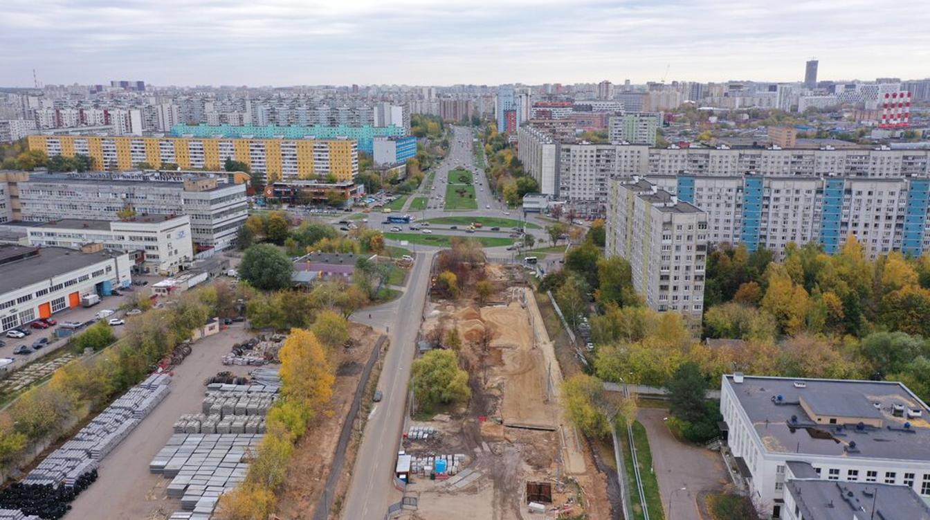 Началось расширение улиц на северо-востоке Москвы – Бочкарев