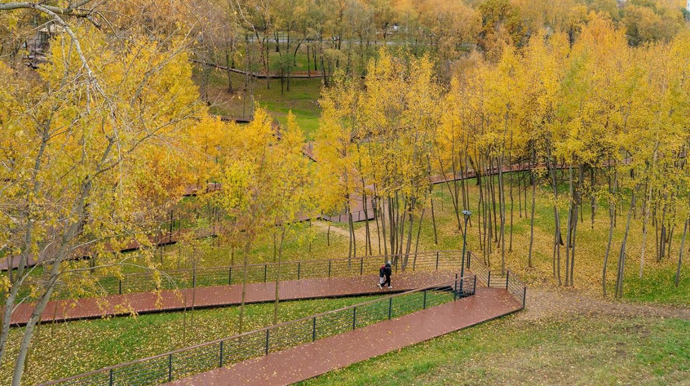 Собянин: парк в поймах Шмелевки и Кузнецовки создан с учетом пожеланий москвичей