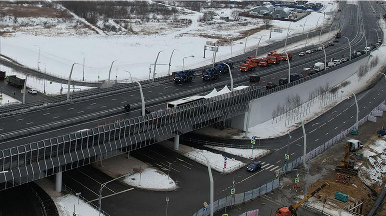 Началось строительство подземного тоннеля под МКАД для скоростной дороги в Солнцево – Бочкарев
