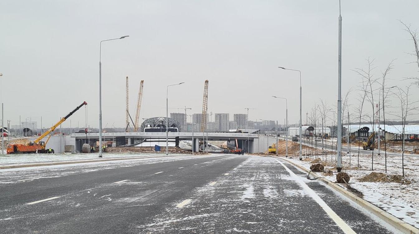 Собянин рассказал о строительстве трассы Солнцево - Бутово - Варшавское шоссе