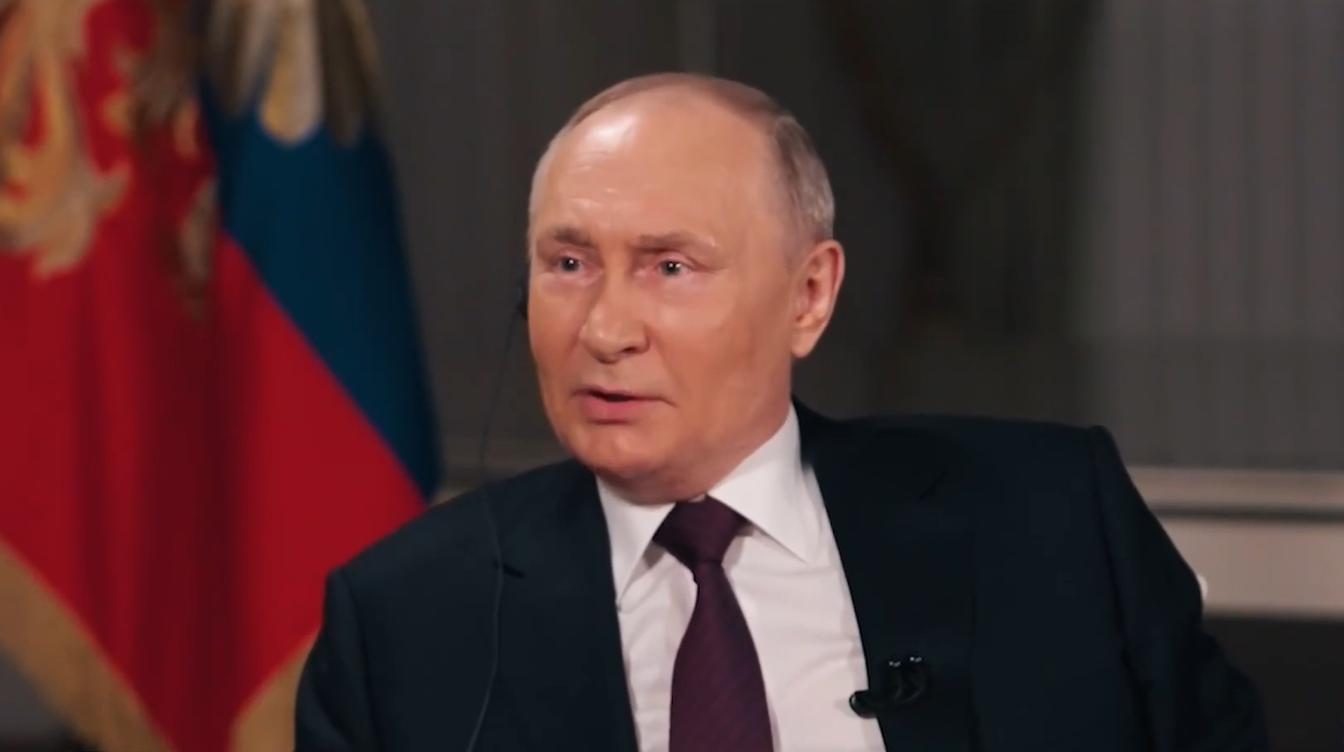СМИ выяснили самую популярную тему у Путина во время интервью Карлсону