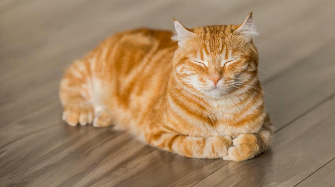 Обнаружен самый ленивый кот на свете – видео