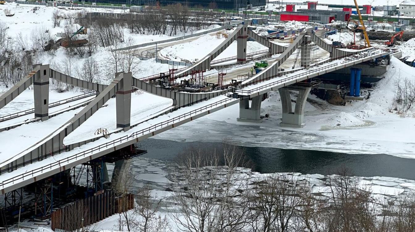 В Москве построят еще семь автомобильных мостов