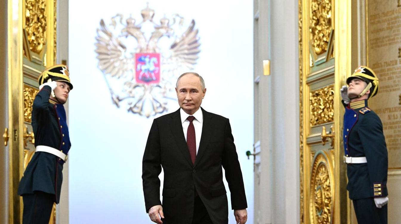 Собянин поздравил Путина со вступлением в должность президента России