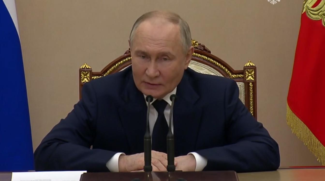 Путин оценил вероятность завершить конфликт на Украине мирным путем