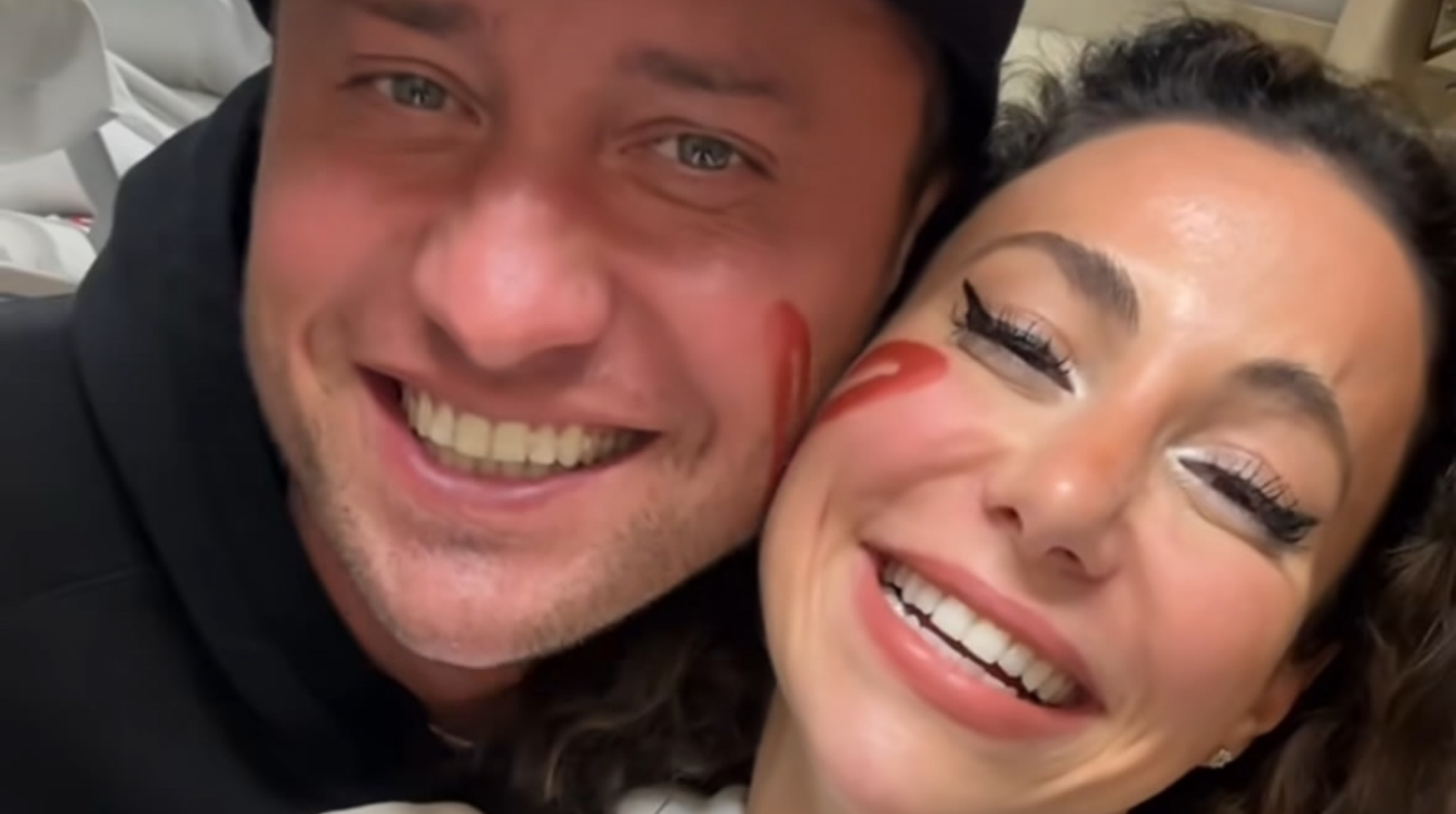 Свадьбы в одну дату: Прилучный с женой поздравили Муцениеце с замужеством