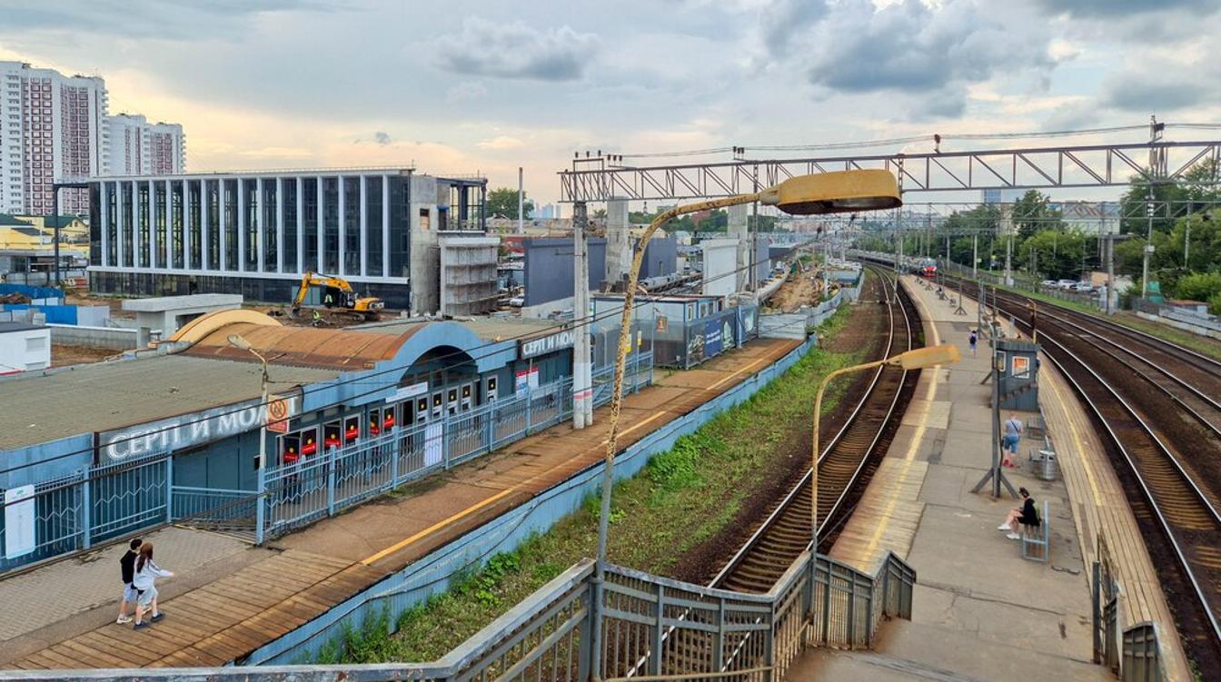 Московский вокзал Серп и Молот станет одним из крупнейших транспортных хабов - Собянин
