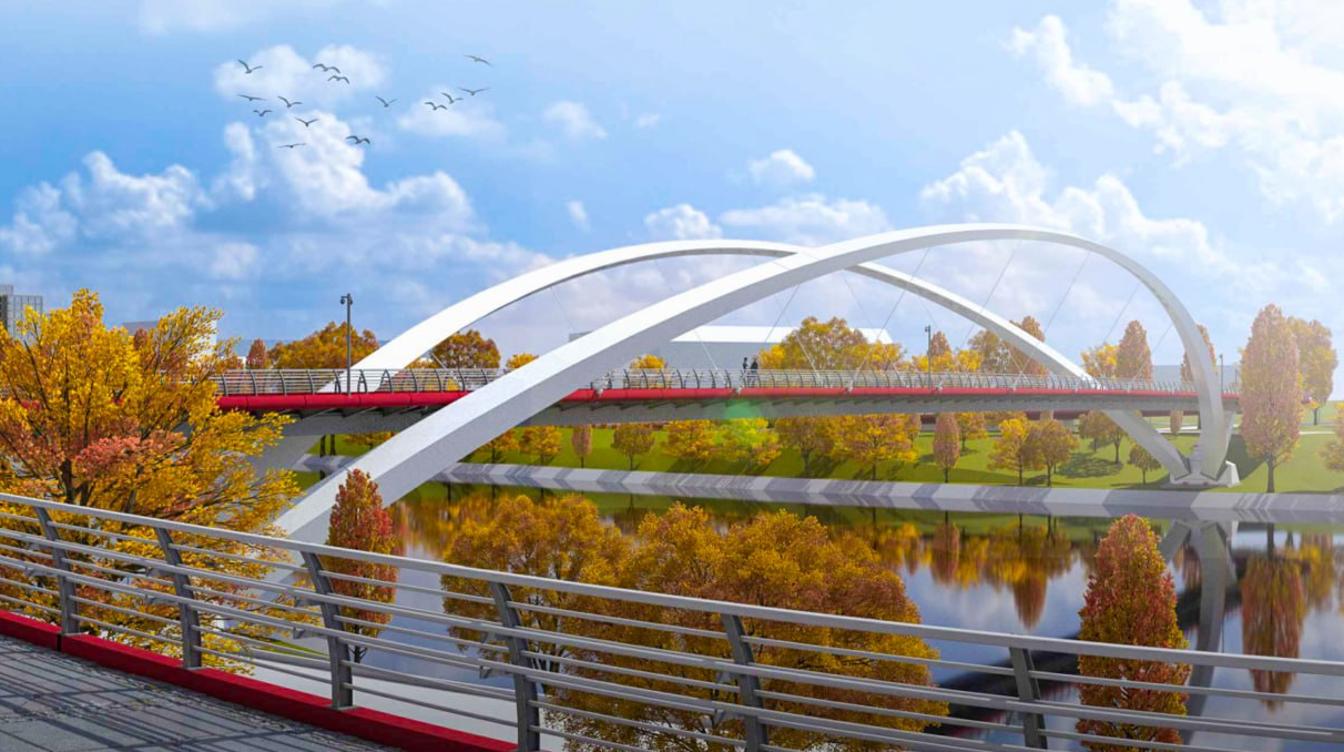 Хорошево-Мневники и Крылатское соединит пешеходный мост - Собянин