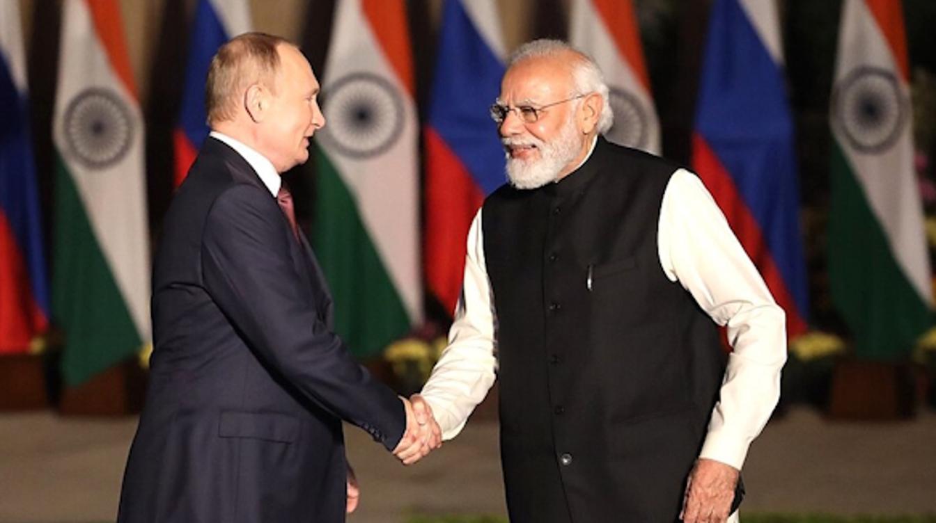 The Indian Express: встреча Путина с Моди потрясла Запад